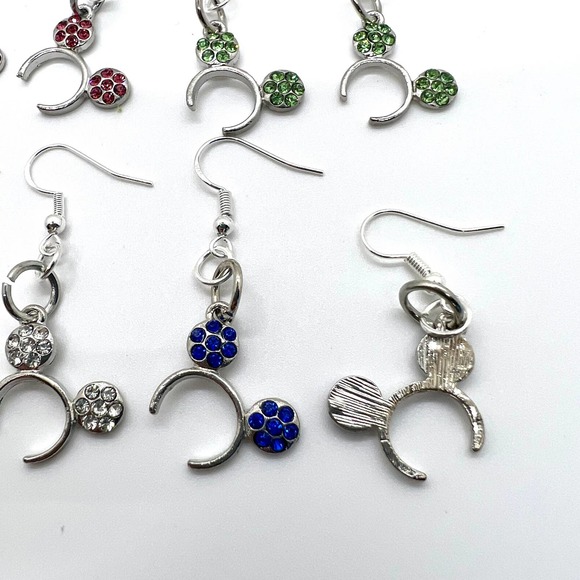 Mickey Ear Headband Earrings - Mickey Mouse Earrings - Disney Vacation Earrings - Picture 4 of 10